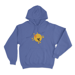 Isaiah Rashad Baby Sunny Unisex Hoodie Blue