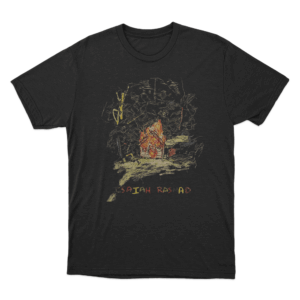 Isaiah Rashad Burning House Unisex T Shirt Black