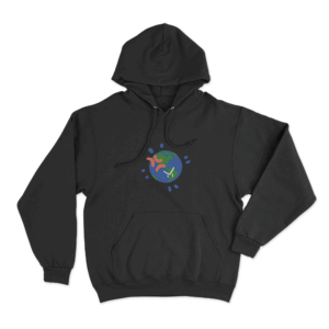 Isaiah Rashad Earth Unisex Hoodie Black