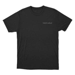 Isaiah Rashad Unisex T Shirt Black